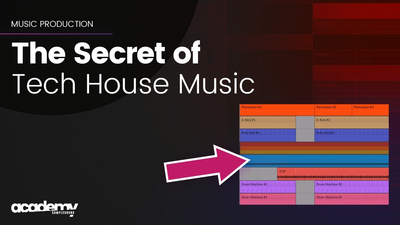 The Secrets of Tech house Music Production