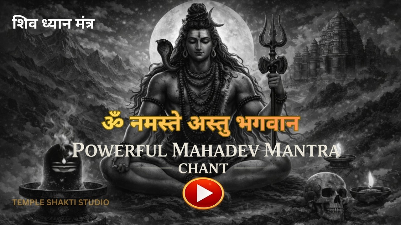 Powerful Shiva Mantra for Spiritual Awakening | ॐ नमस्ते अस्तु भगवान | Har Har Mahadev