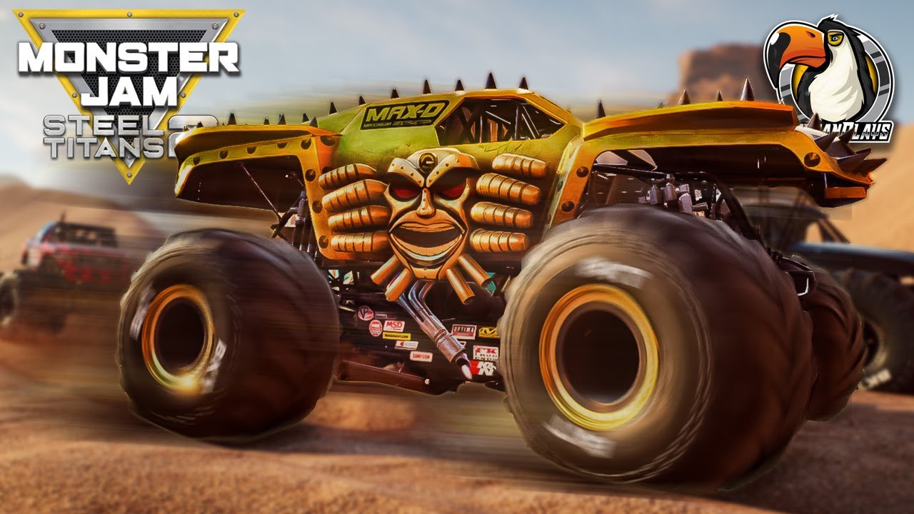 Смотрите, как Max-D Gold одерживает победу в серии чемпионатов арены Monster Jam Steel Titans 2!
