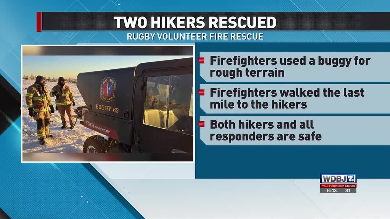 Two Hikers Rescued in Grayson County