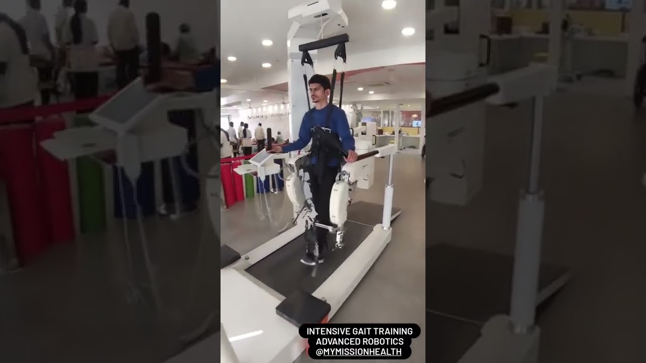 Robotic GAIT Training | Walking Recovery | Advanced Neuro Rehabilitation With Walking Robot