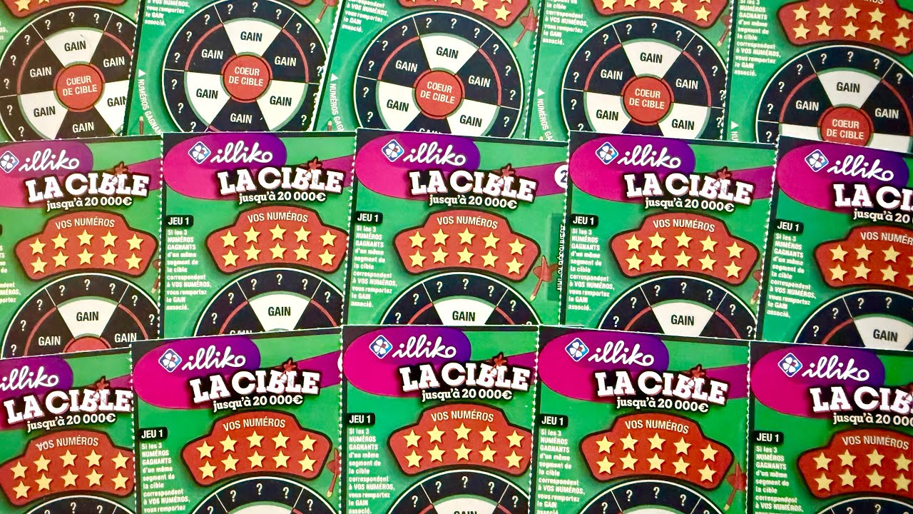 LE NOUVEAU JEU À GRATTER FDJ !! LA CIBLE !! On s’en gratte 15 tickets 