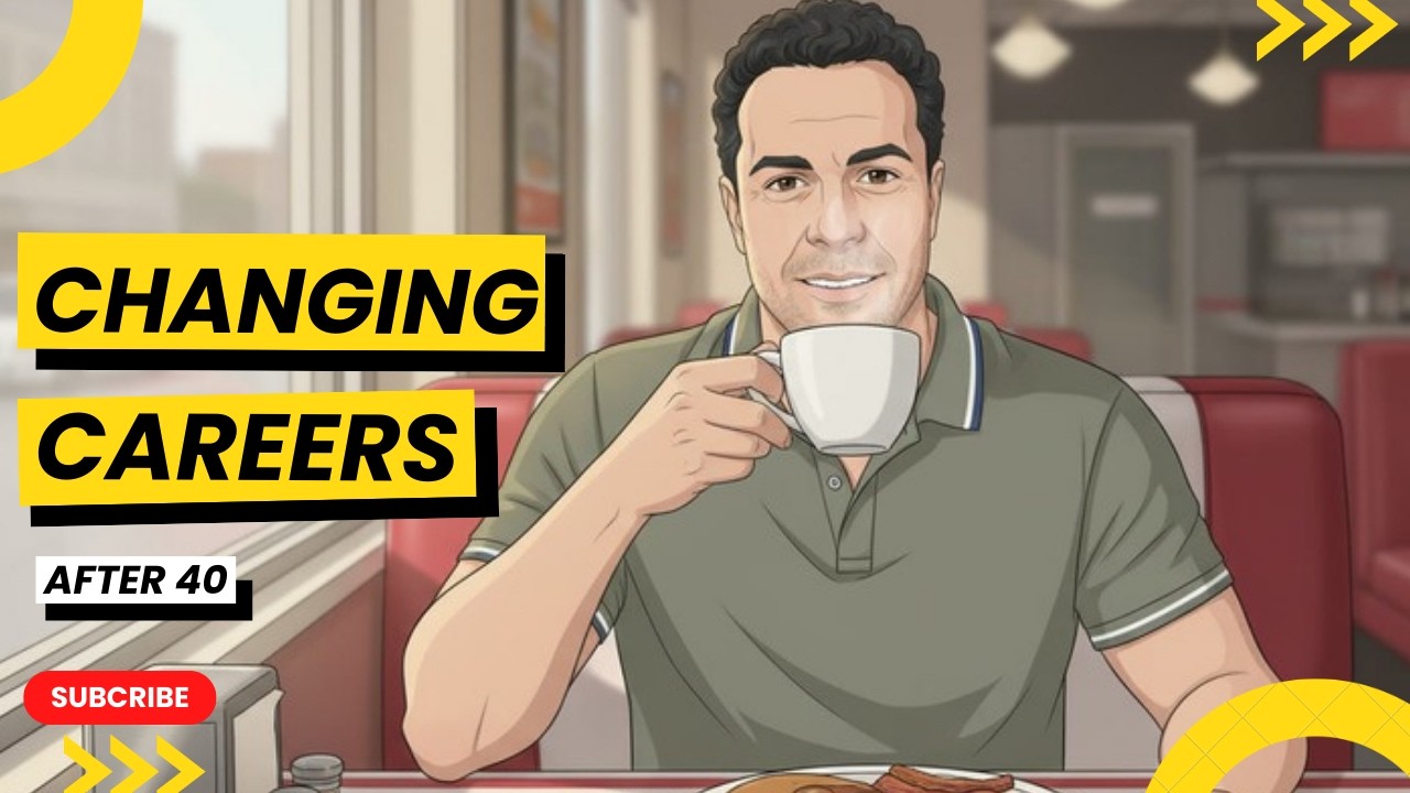 CHANGING CAREERS AFTER 40 - #easyenglish #englishlistening #speakconfidentenglish #learntopodcast