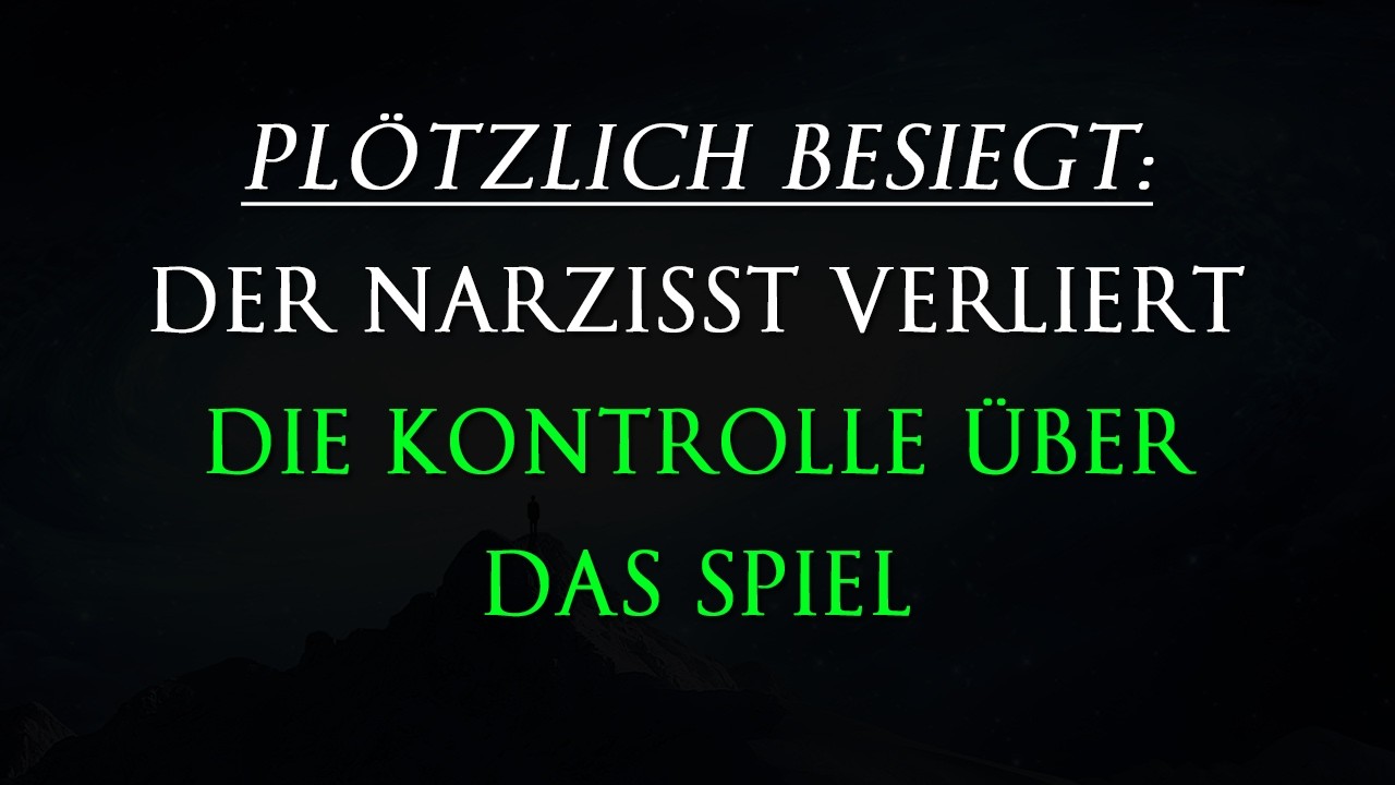 Damit hat er nicht gerechnet: Der Narzisst verliert – und kann es nicht verkraften | Narzissmus