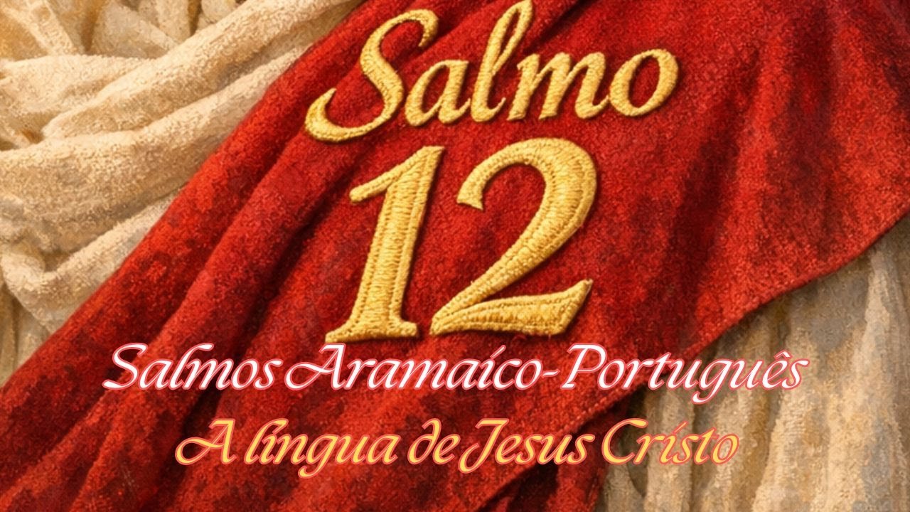 Salmos Cantados em Aramaico e Português | A Língua de Jesus(salmo12 )