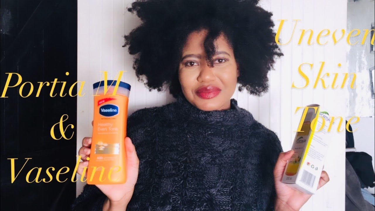 Vaseline Healthy Even Tone Lotion & Portia M Marula Skin Oil Review || Vaseline Summer Cream
