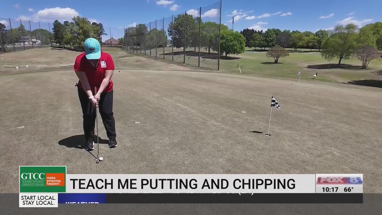 Learning to putt on Teach Me Tuesday