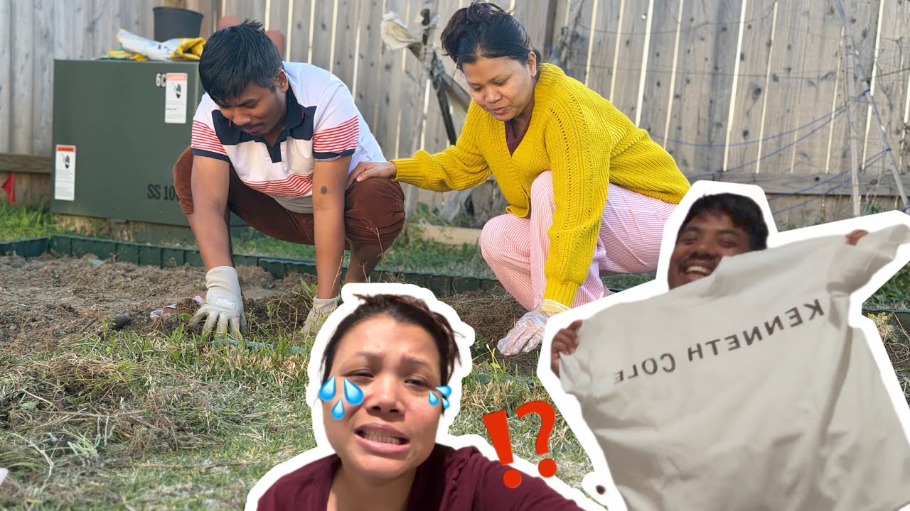 Colour gift exchange challange gone wrong 😭| potato ropdai 🪴🏡
