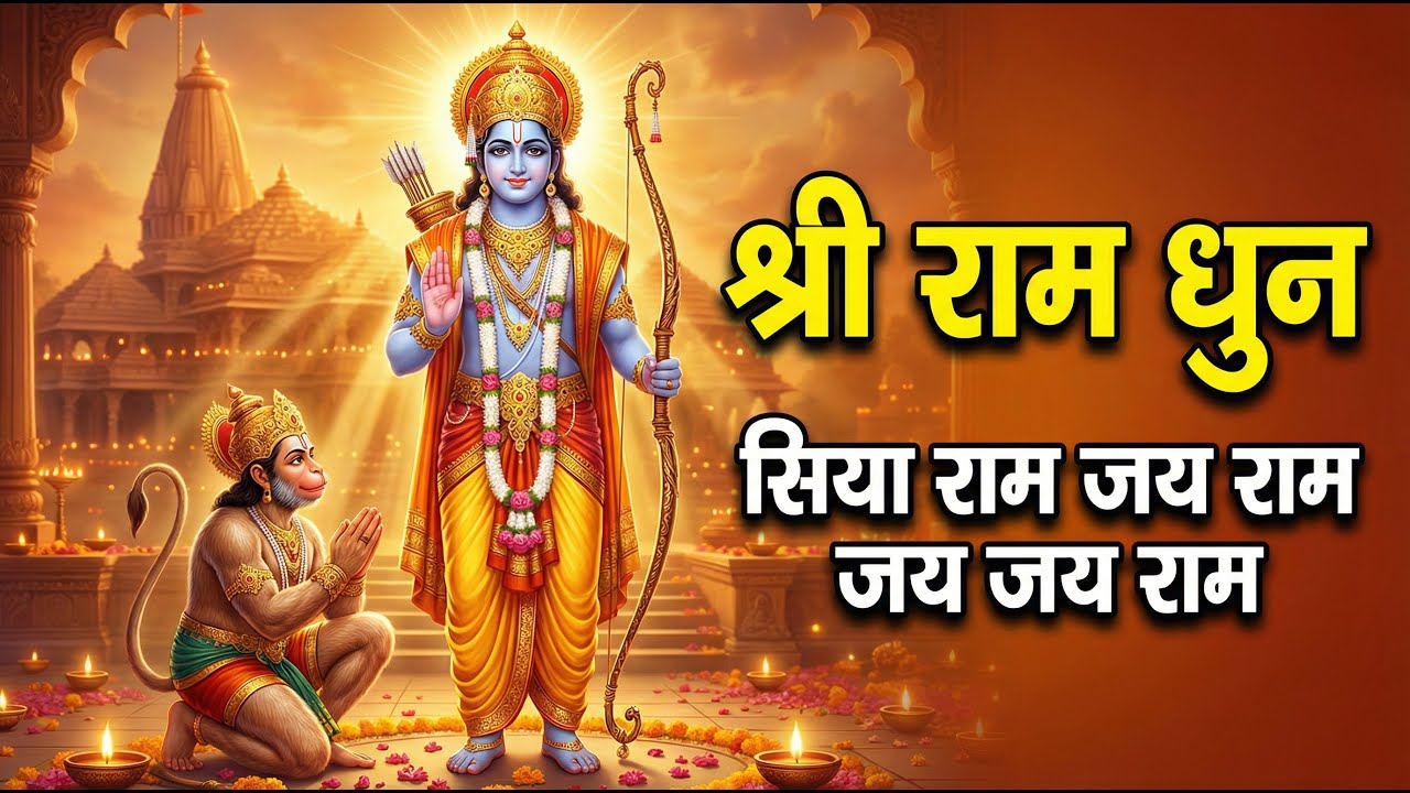 Siya Ram Jay Ram Jay Jay Ram सिया राम जय राम जय जय राम | Akhand Ram Dhun | Bhakti Song | Ram Bhajan