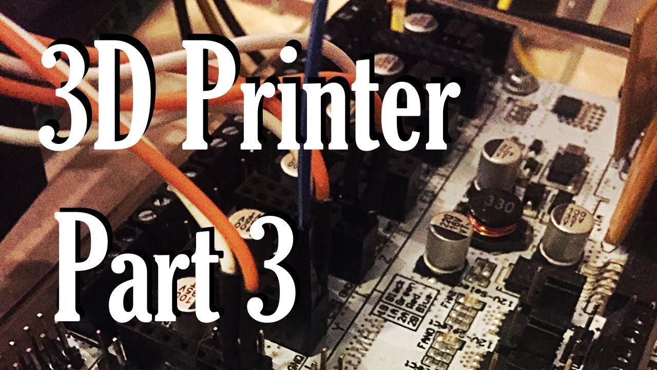 3D Printer Part 3:  Z axis and Electronics