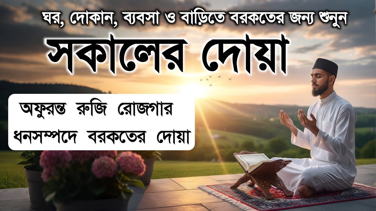 সকালটা শুরু হোক হৃদয় শীতল করা বরকতময় আয়াত দিয়ে। সকালের দোয়া ও জিকির। Morning Dua Full by Alaa Aqel