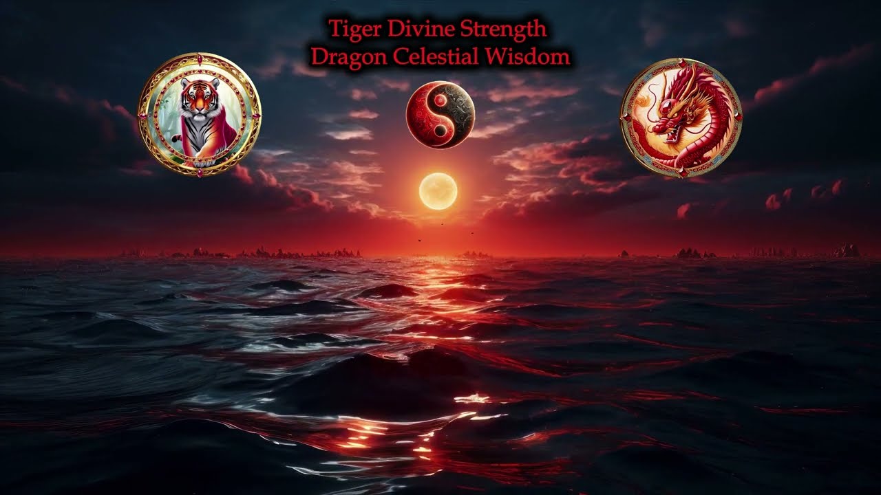 Tiger Divine Strength 🔥🐅 Dragon Celestial Wisdom🐉🔥Discipline. Presence. Power. 💪🧘&zwj;♂️⚡