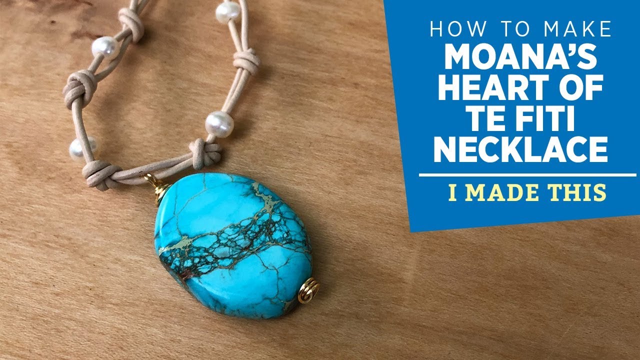 How to Make a Moana Inspired Necklace | I Made This