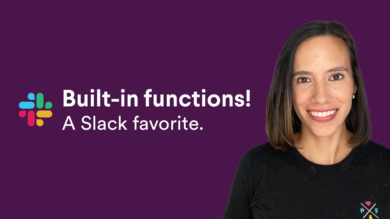 How to use Slack built-in functions