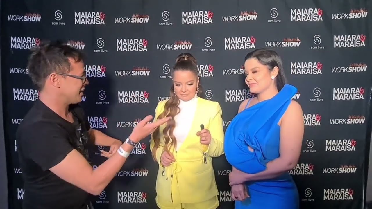 Maiara e Maraisa dão show de simplicidade e simpatia em entrevista no Festival Canta BB
