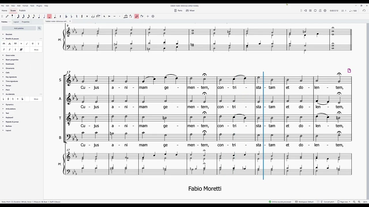 STABAT MATER - BAJO