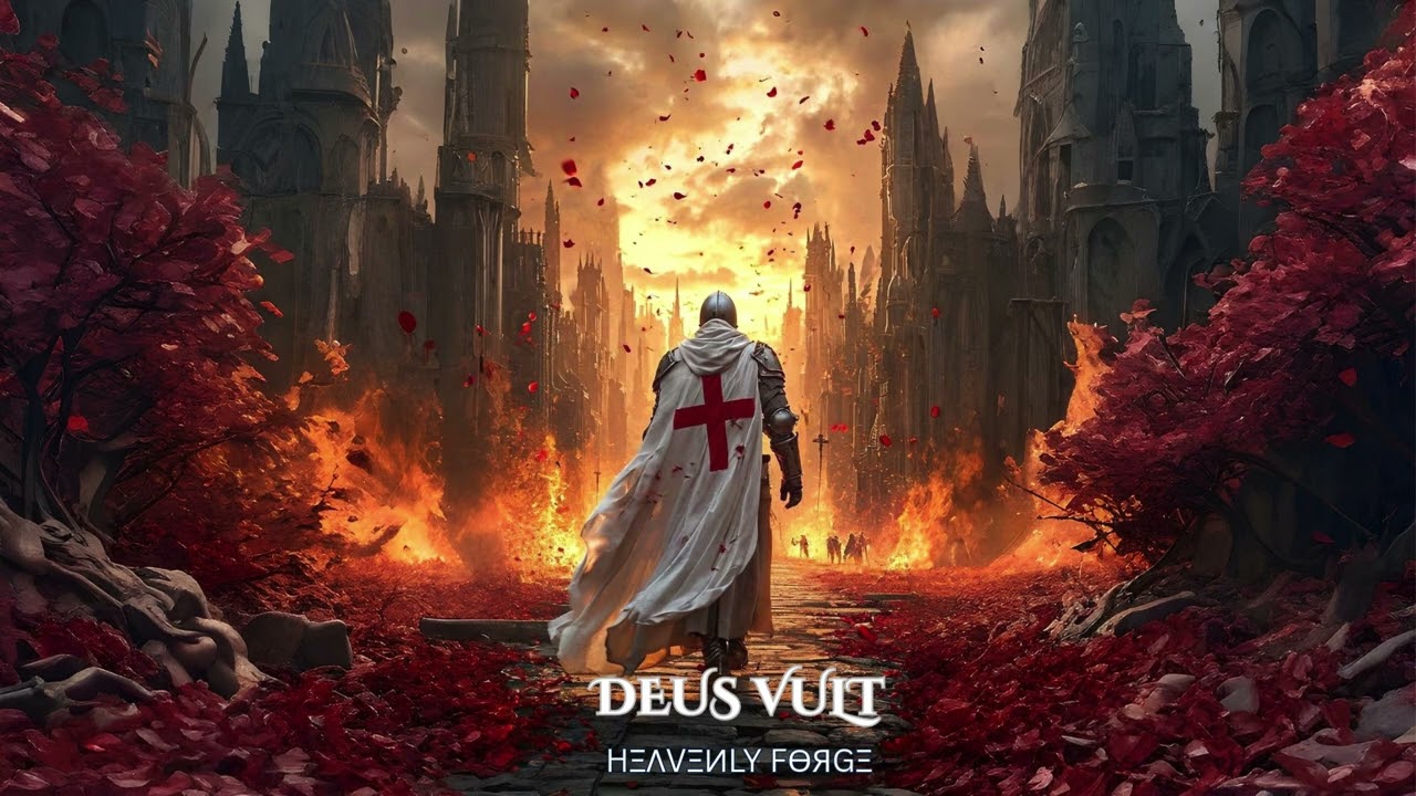 DEUS VULT, THE HOLY MARCH | Epic Medieval Crusader Rock | Cinematic Battle Chant | HEAVENLY FORGE