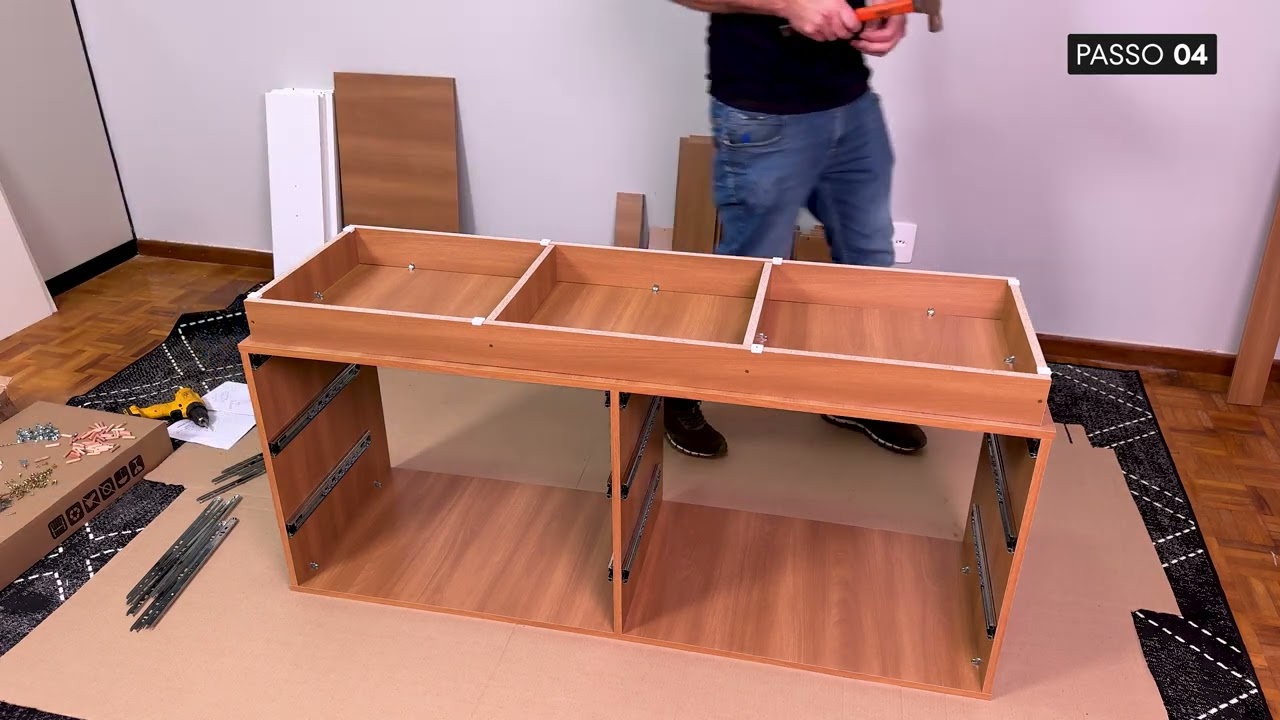 Tutorial de montagem - Mesa em L Leonie!