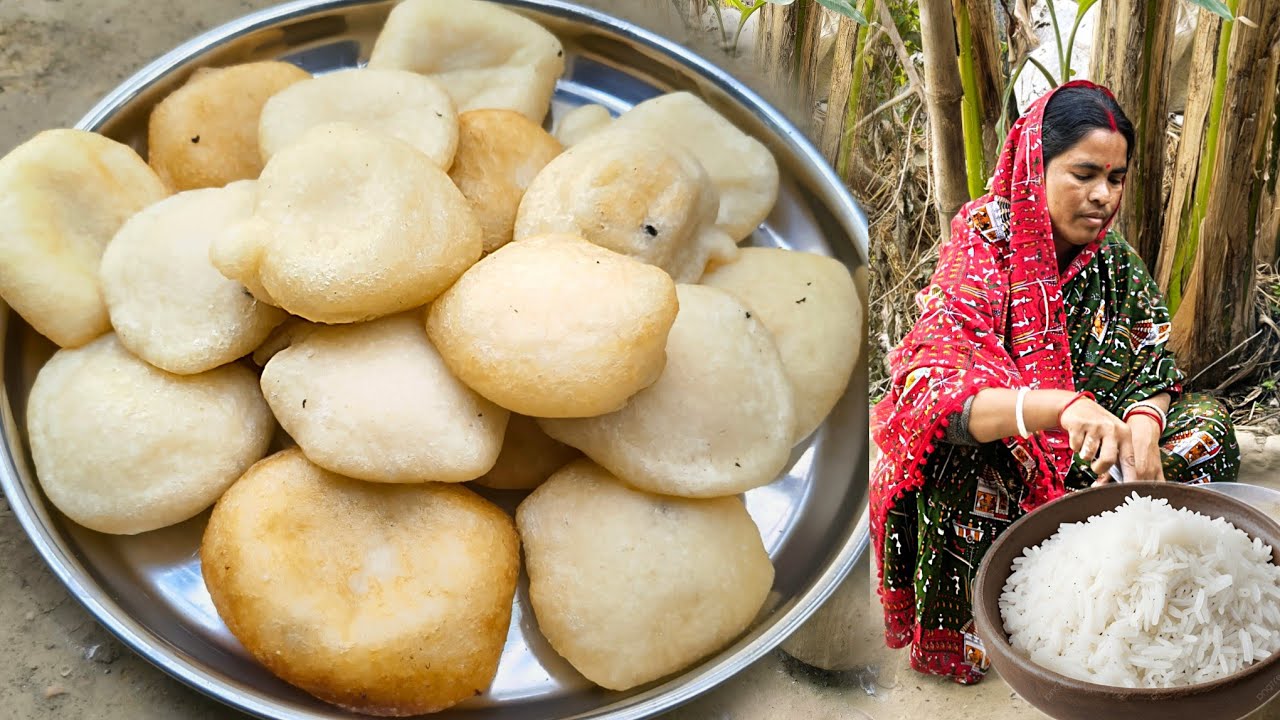 ✨উফ কি দারুন লাগে খেতে!😋রাতের বেচে যাওয়া বাসি ভাত দিয়ে  সুস্বাদু খাবার😋। Bangali recipe