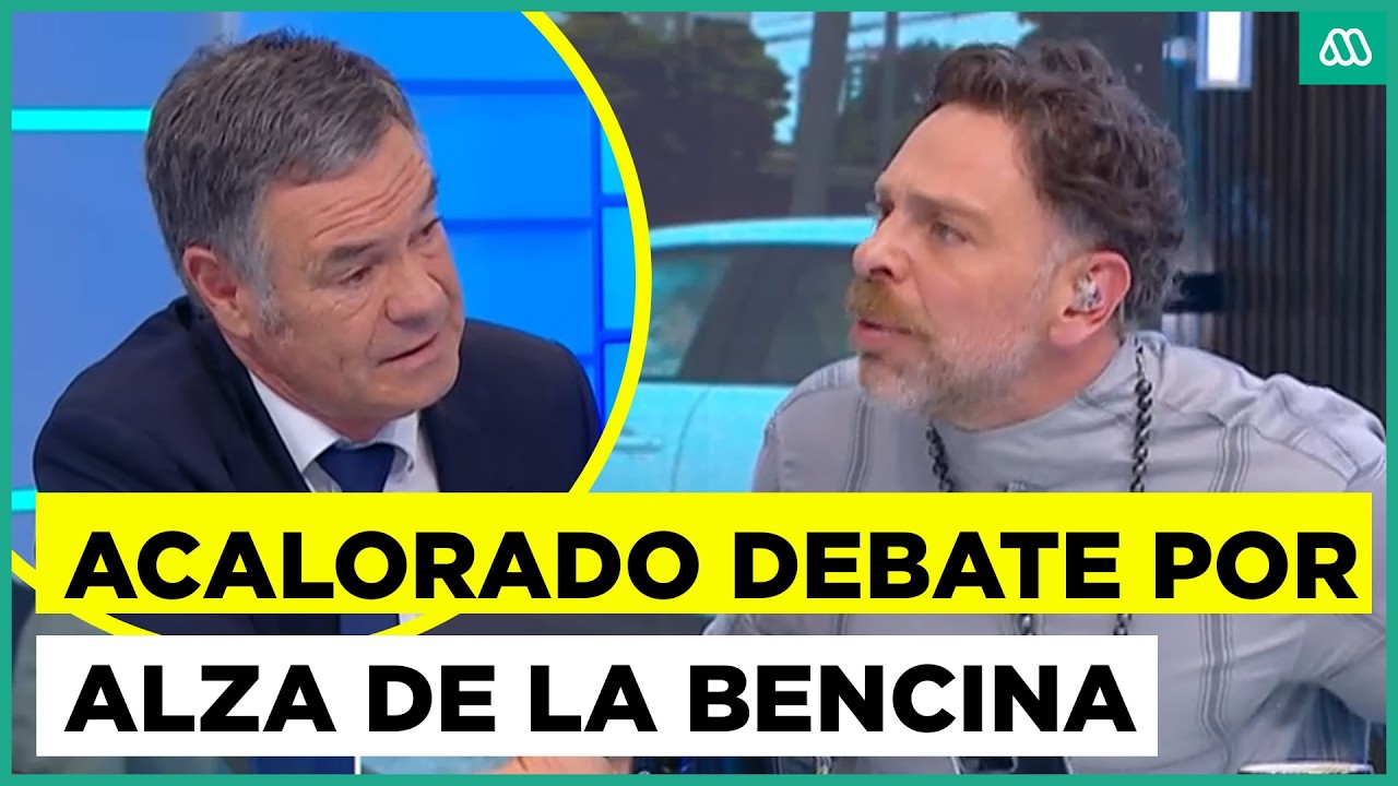 El acalorado debate en Mucho Gusto por el alza de las bencinas