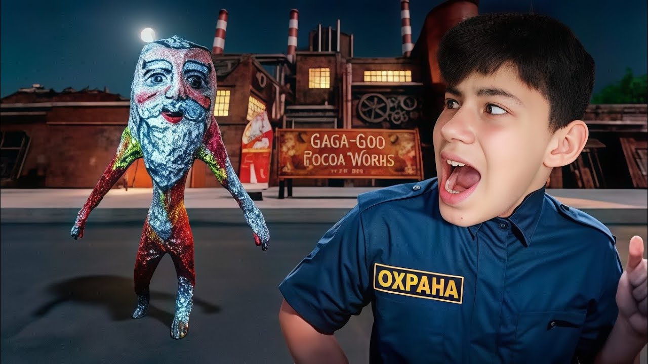 СБЕЖАЛ ОТ ГУГУ ГАГА С ШОКОЛАДНОЙ ФАБРИКИ 😱!!! 