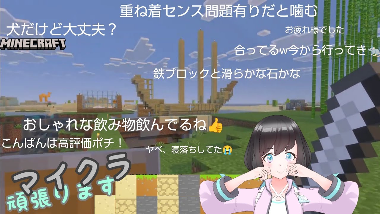 『のんびりゲームちゅう』マイクラ