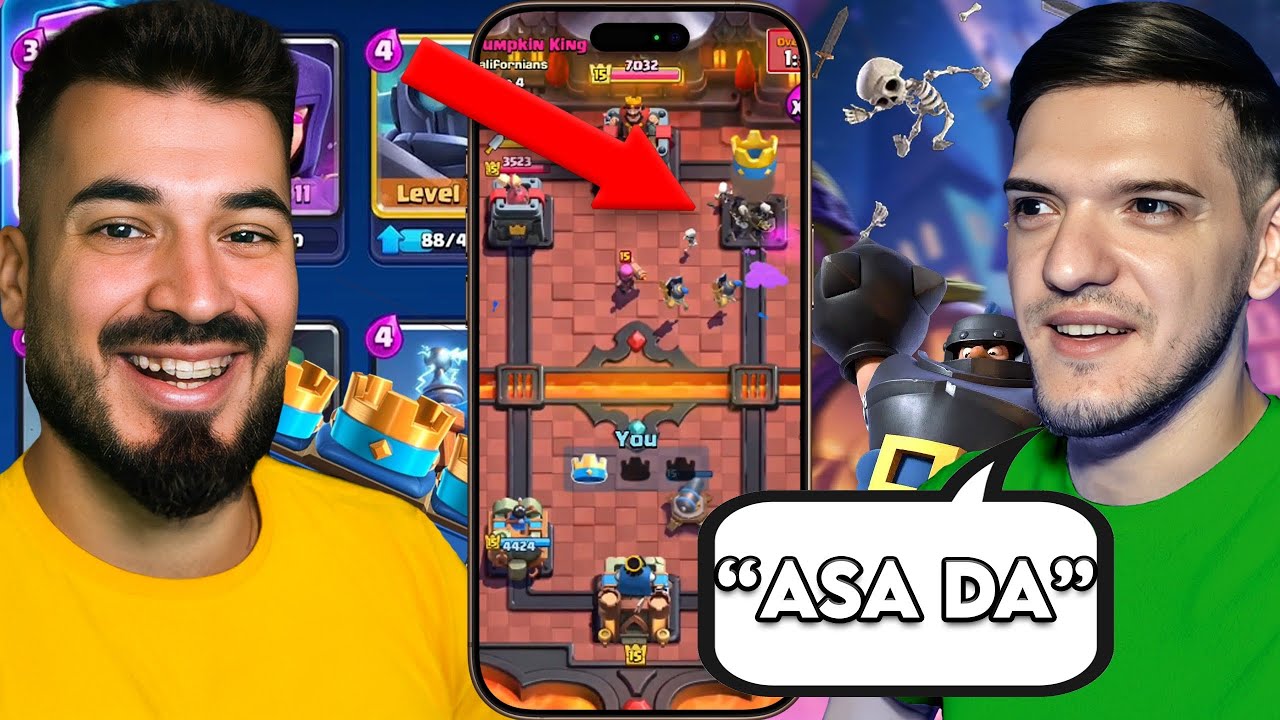 MADALIN IMI E COACH PE CLASH ROYALE!