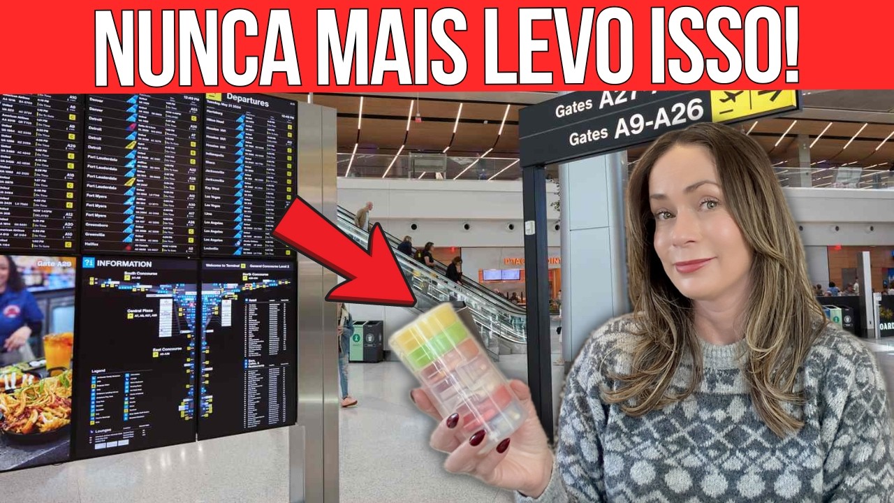 NÃO Viaje com Esses 10 Itens em 2026 ✈️ O #9 Muita Gente Ainda Leva