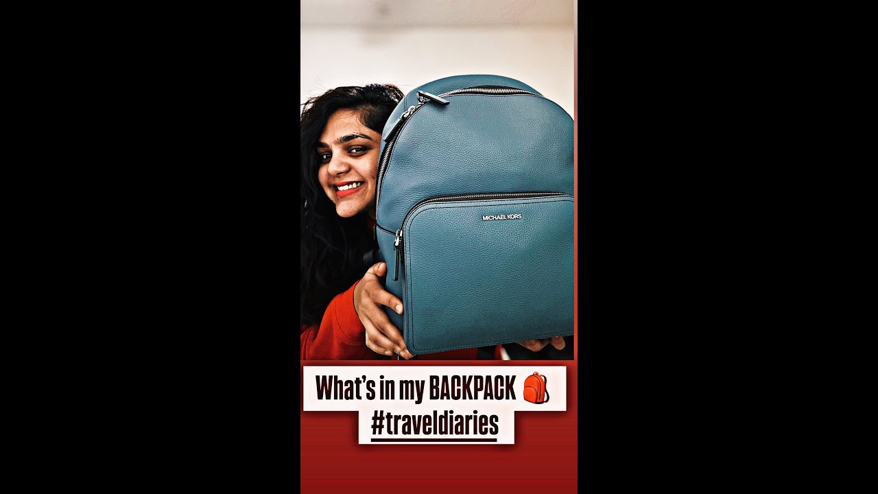 WHAT'S IN MY BACKPACK || SRUTHIRANJANI