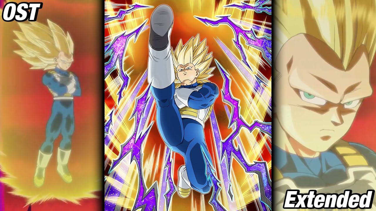 TEQ LR Daima Super Saiyan 3 Vegeta Intro Extended OST | Dragon Ball Z Dokkan Battle