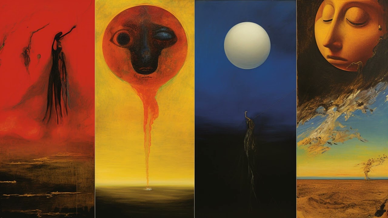 Gallery of the Tortured Eclipse 5 | AI Nightmare Art