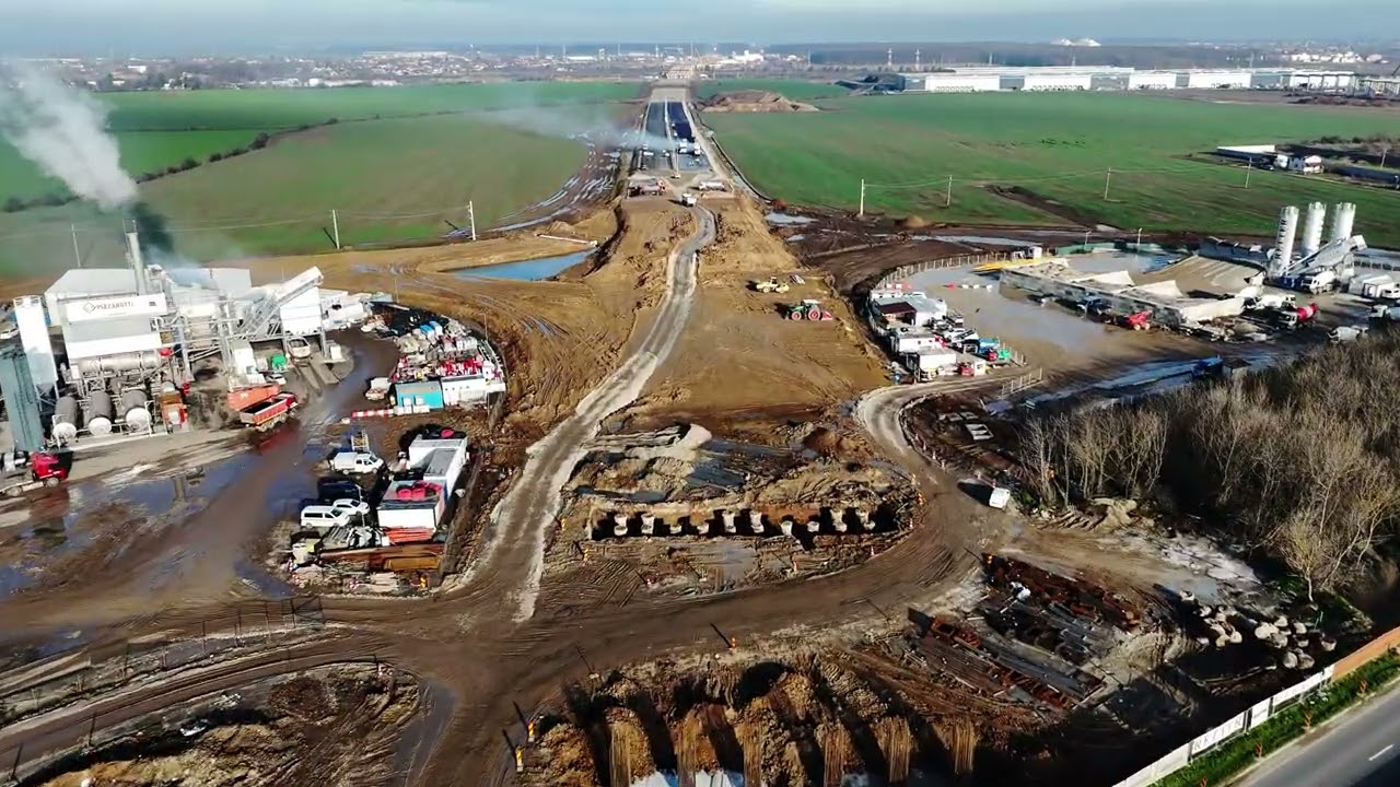A0 Nord Lot 1 - filmare din drona - din 11.12.2025