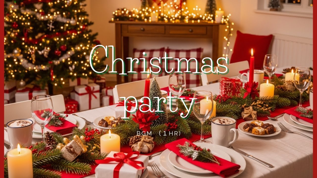 【作業用BGM】Christmas partyに合うアップテンポなJAZZ　（１時間）