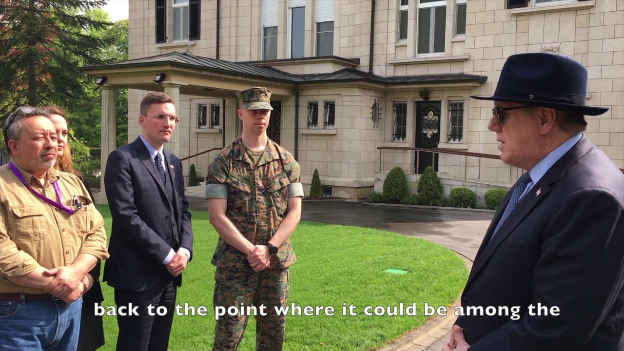 U.S. Ambassador Evans gives tribute to HRH Grand Duke Jean