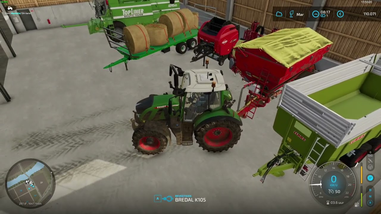 [SP] Velden bemesten en onkruid sproeien !!  [Farming simulator 22] [#10] [NL]