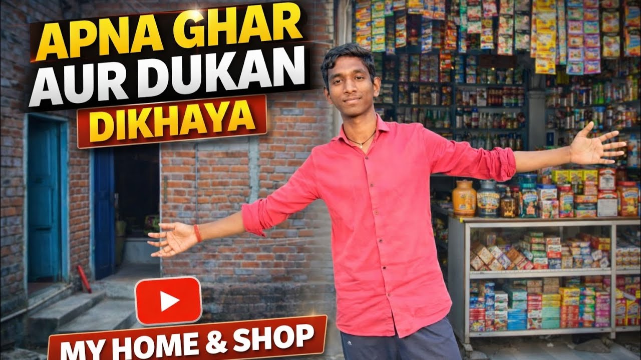 Aaj ke vlog me apna chhota sa  ghar aur dukan dikhaya #dailyvlog #rahulvlogsindia01 #myhome #myshop 