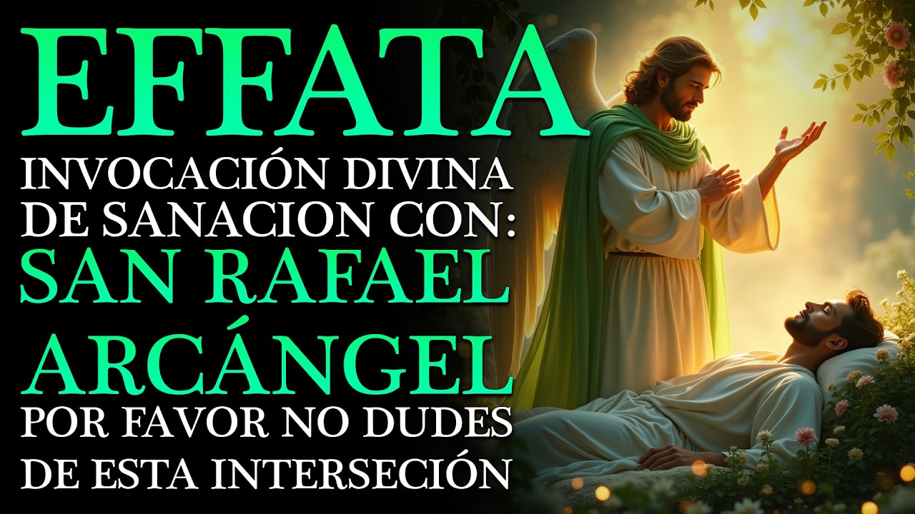 💚 EFFATÁ 💚 Sanación TOTAL con El Arcángel Rafael ¡Descubre el Poder de las 5 Oraciones!