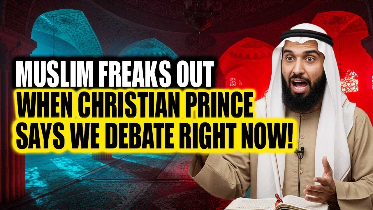Christian Prince&rsquo;s Instant Debate Challenge Sends Muslim Into Panic Mode!