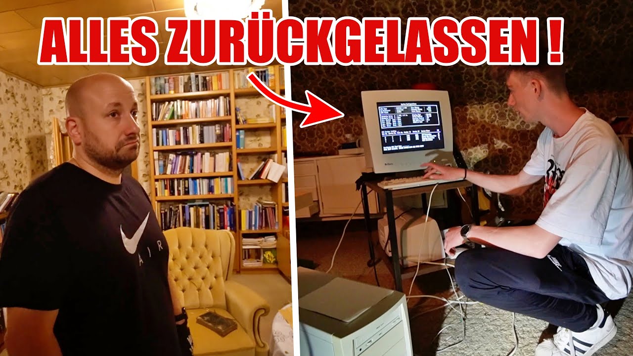 LOSTPLACE : KOMPLETTES WOHNHAUS VOLLER GESCHICHTE 😳🔥-WER LEBTE HIER ?!  | ItsMarvin