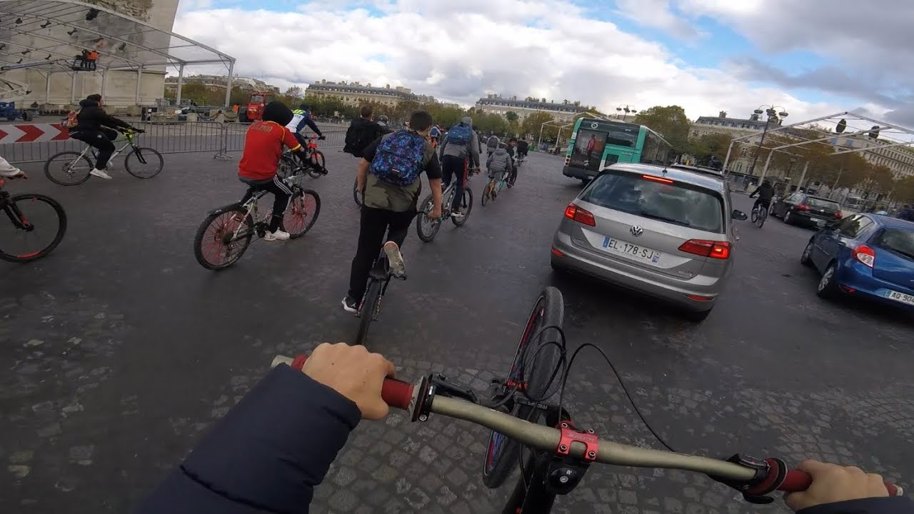 *PARIS* WHEELING THROUGH THE CRAZIEST CITY!!