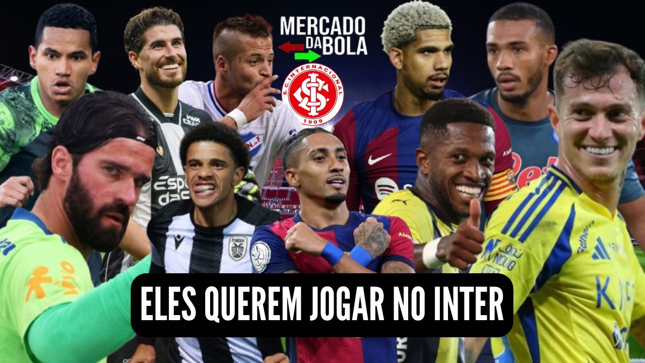 🚨NOTÍCIAS DO INTER HOJE 💣 BOMBA 💣 MERCADO DA BOLA | DISSE SIM | QUEREM JOGAR NO INTER | 10 JOGADORES
