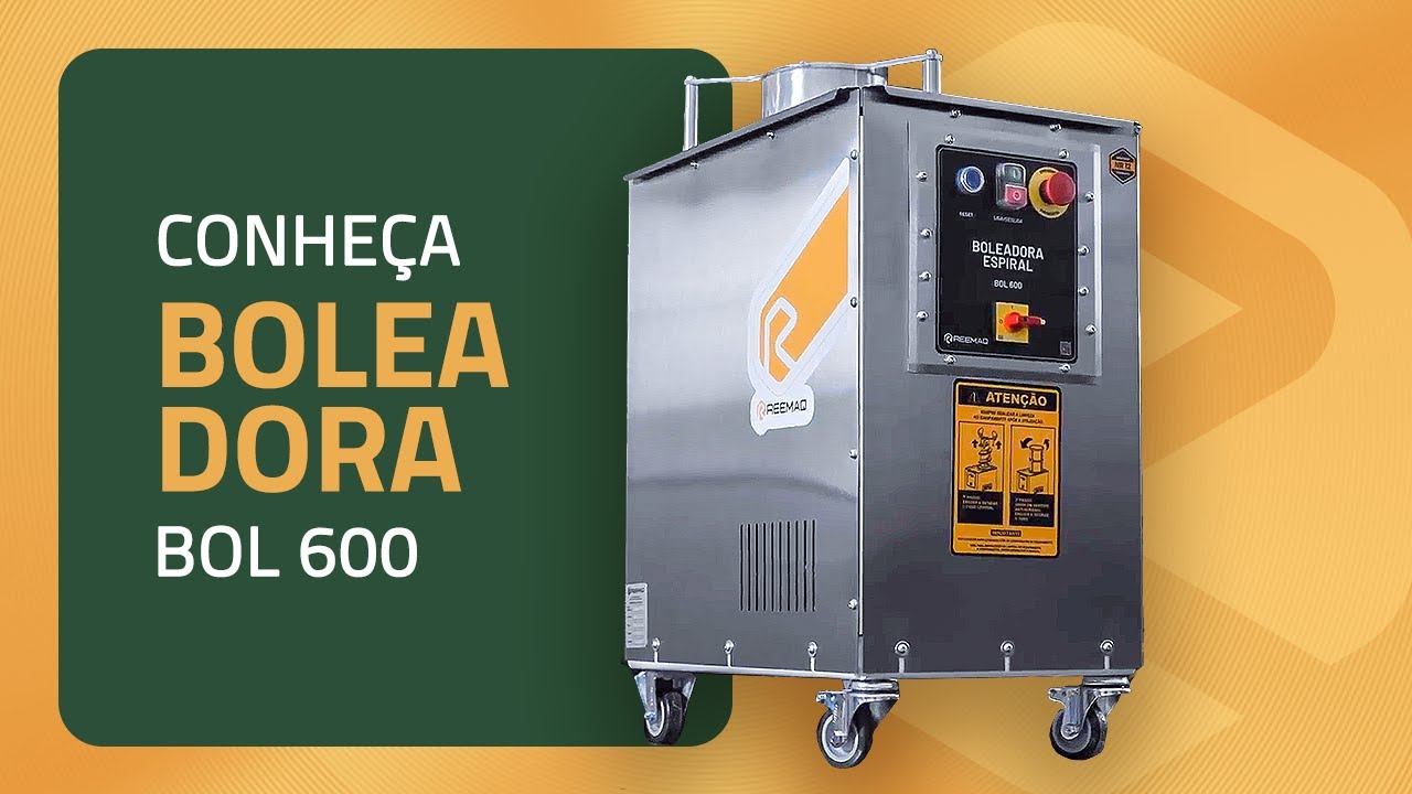 Conhe&ccedil;a a Boleadora de Massa - BOL 600 Reemaq