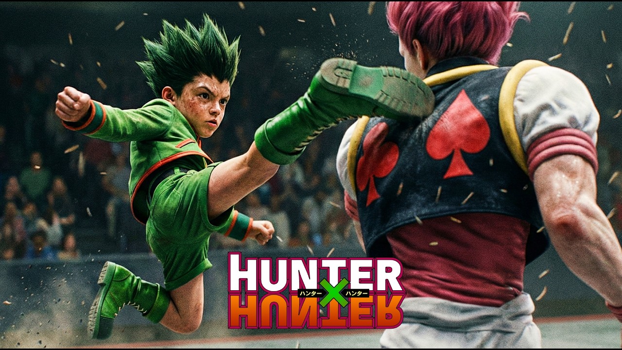 Hisoka vs GON - IRL - Live Action Anime | HxH- Full Fight