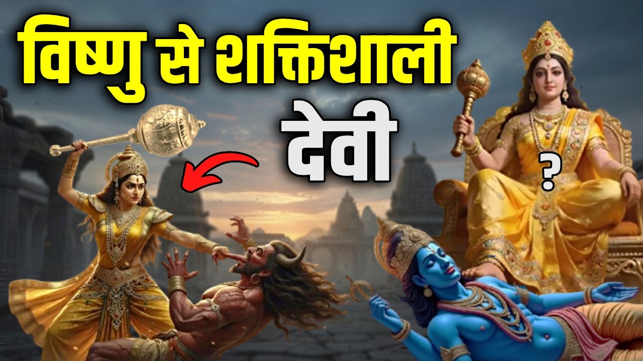 विष्णु जी से भी शक्तिशाली देवी जिनसे हर राक्षस कांपता है ! The Most Powerful Goddess of Hindu Epics