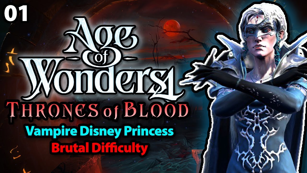 A Legally Distinct Vampire Disney Princess - Age of Wonders 4: Thrones of Blood