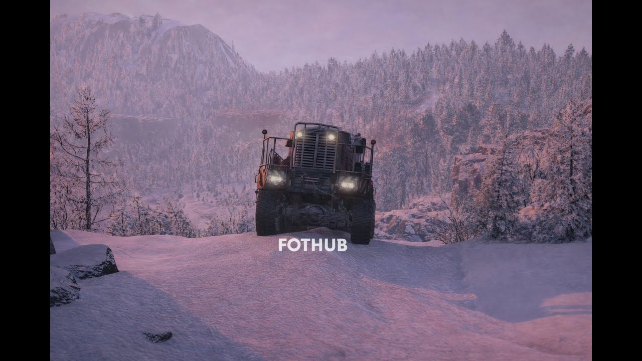 Стрим на руле/ short / SnowRunner / СноуРаннер / симулятор бездорожья / грузоперевозки /Moza R3