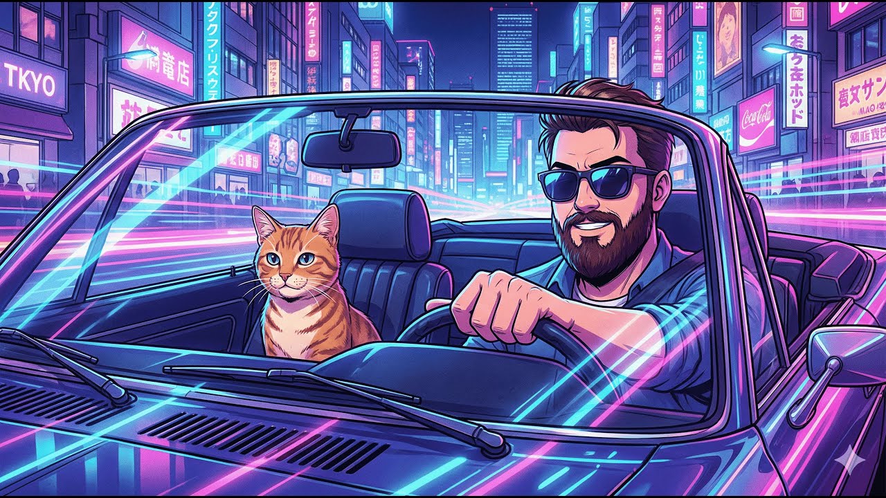 Neon Frequency 🌃 | Future Funk & City Pop | Night Drive Vibes 🚘