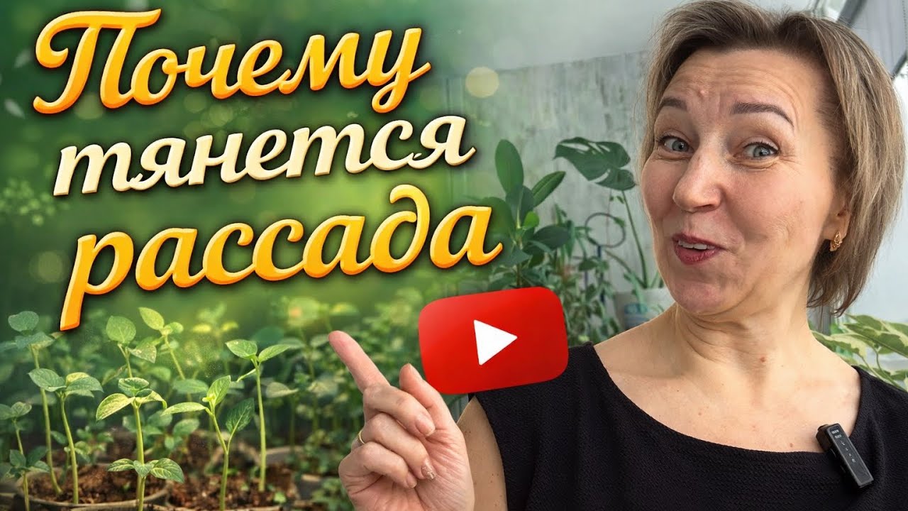5 причин, почему рассада вытягивается — даже под лампой