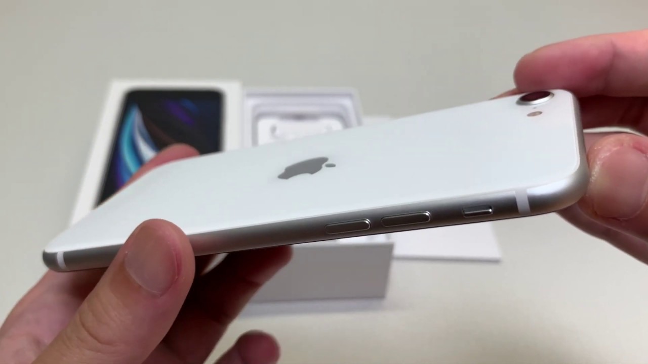 iPhone SE White 2020 Detail Design