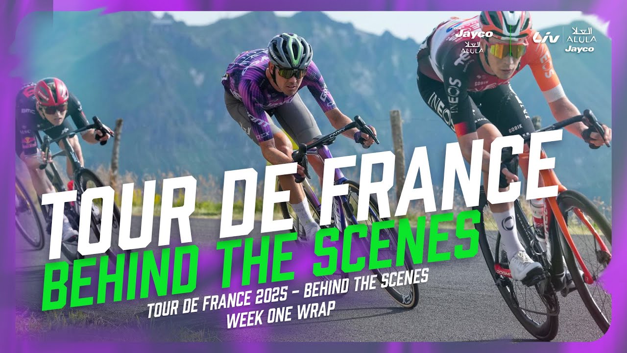 🇫🇷 EPISODE 1 l Behind the scenes @ the Tour de France 2025 with Team Jayco AlUla